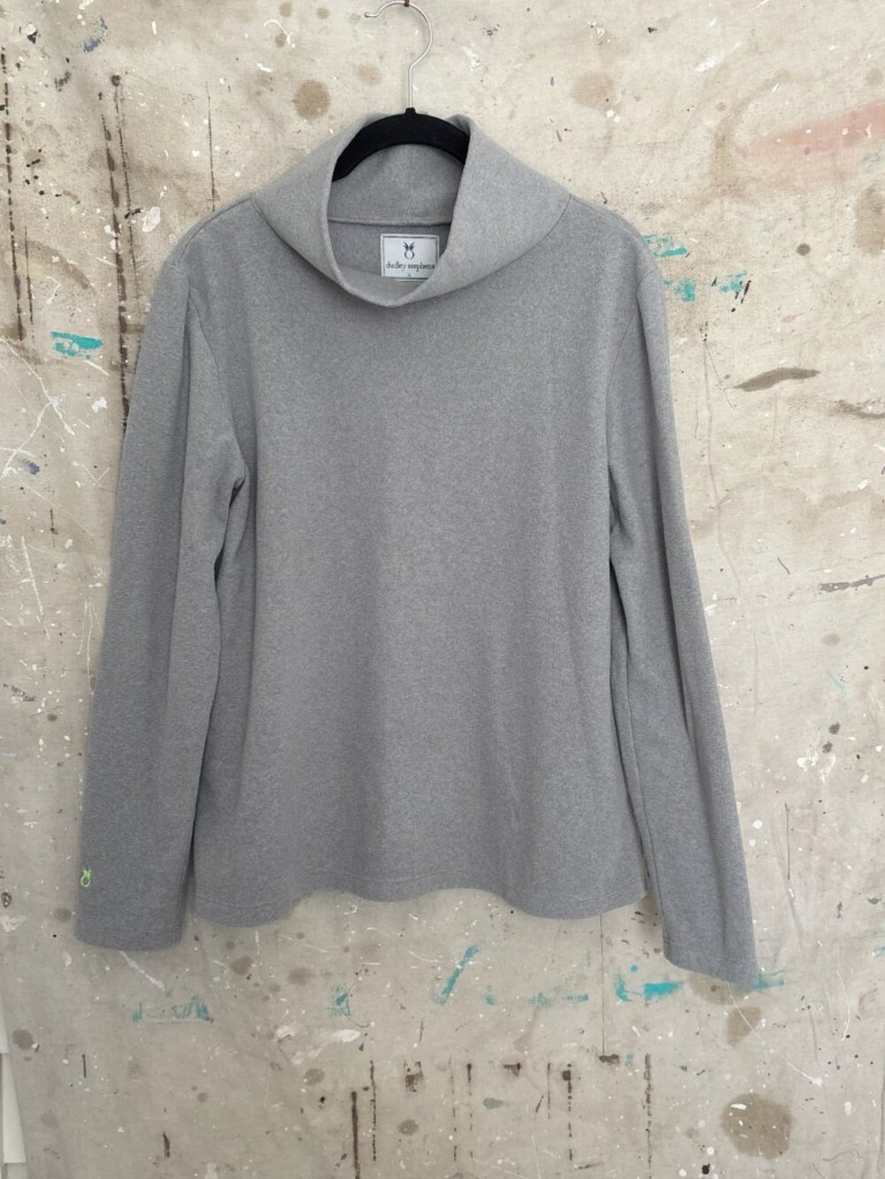 Dudley Stephens Park Slope Turtleneck in Terry Fleece